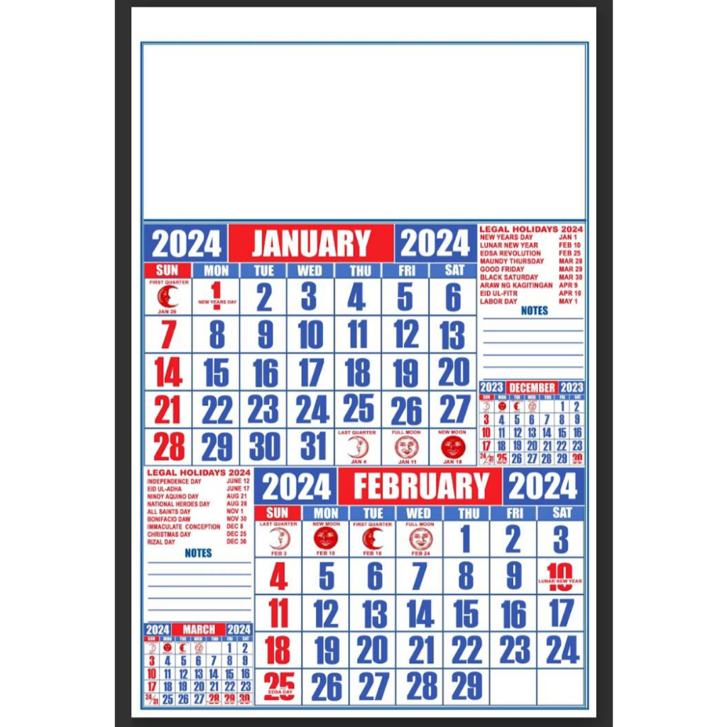 BULK ORDER 2025 COMMERCIAL CALENDAR CUSTOMIZED DISCOUNTED Shopee