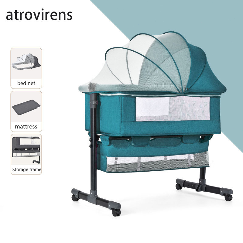 Available Crib For Baby Liftable Baby Bed With Mosquito Net