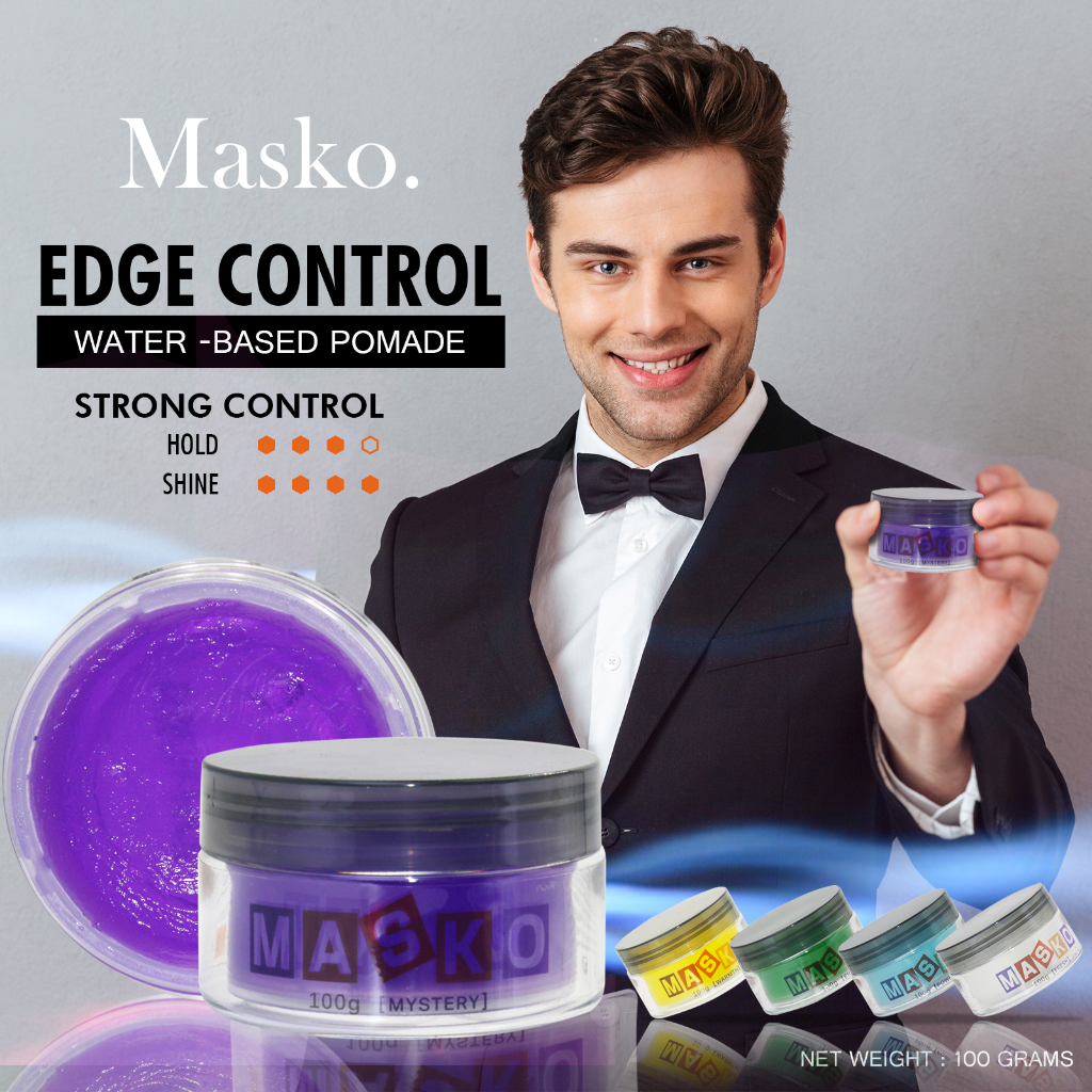 Wax Hair Style Fix Pomade Medium Hold, Perfume Scented , No Sheen, For