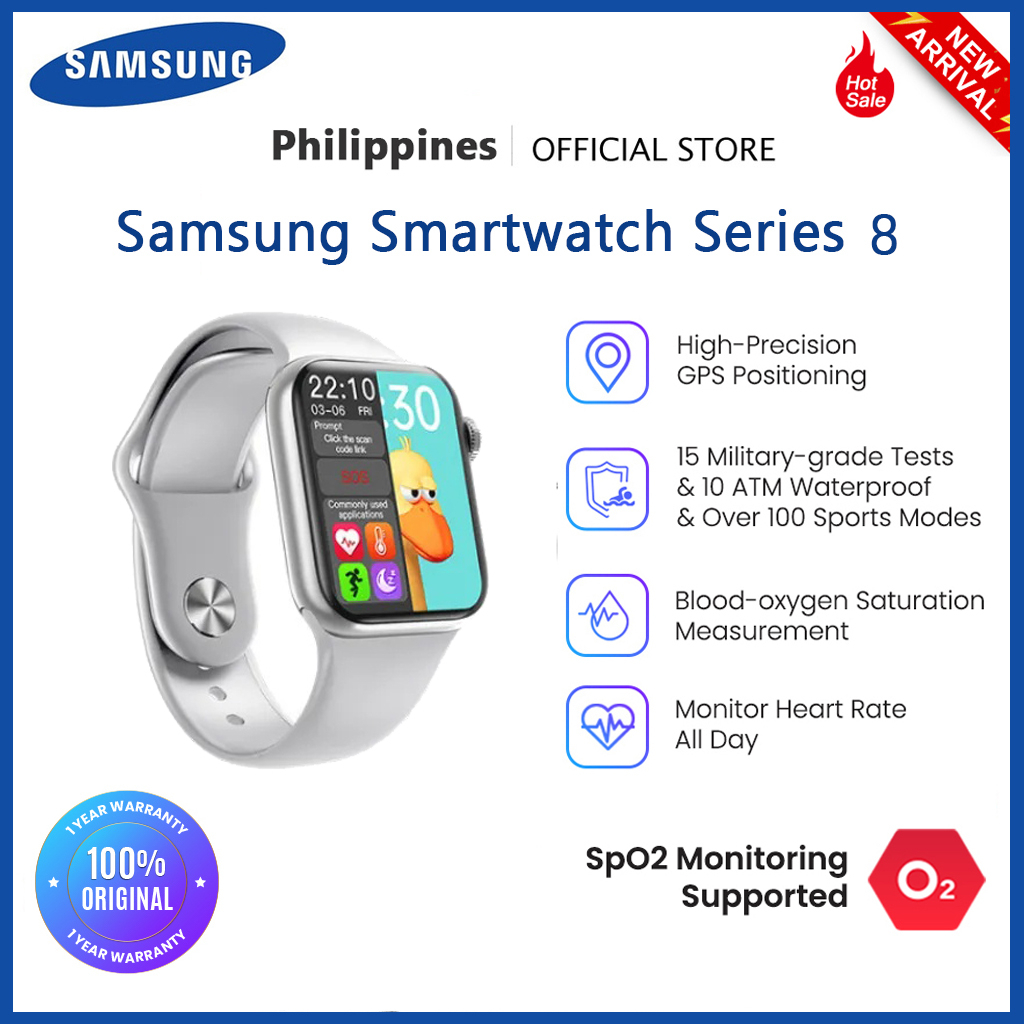 New Samsung series8 Bluetooth smartwatch 1.92 inch wireless