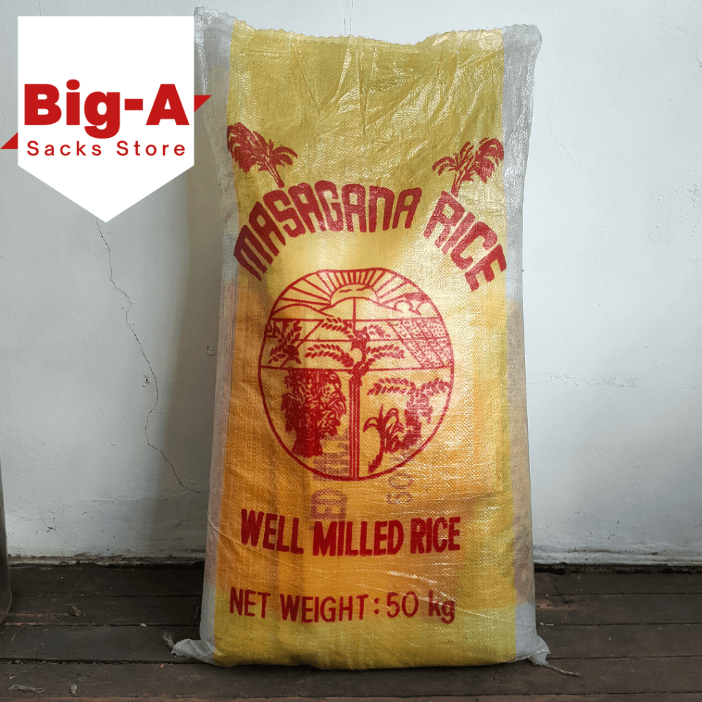 New 50kg Transparent Rice Sack/ Sako/ Sako Bag/ Empty Sack Sand Bag/ 50kg Sacks Shopee Philippines