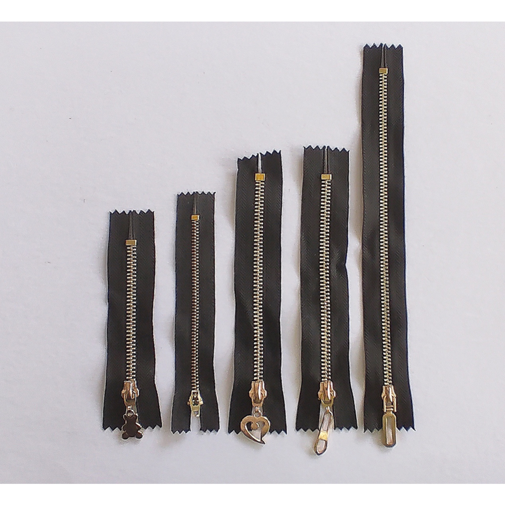 Metal zipper gold per pcs Shopee Philippines