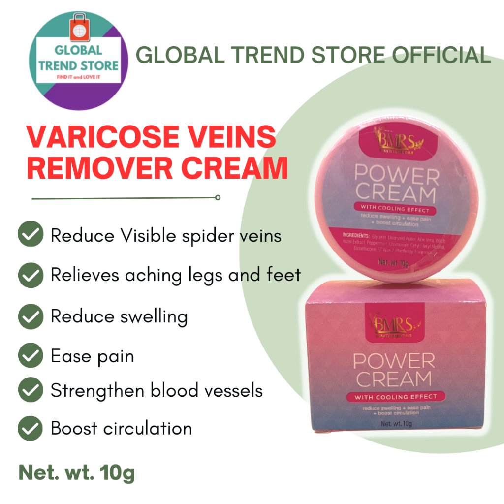 Original Varicose Vein Power Cream 10 grams Shopee Philippines