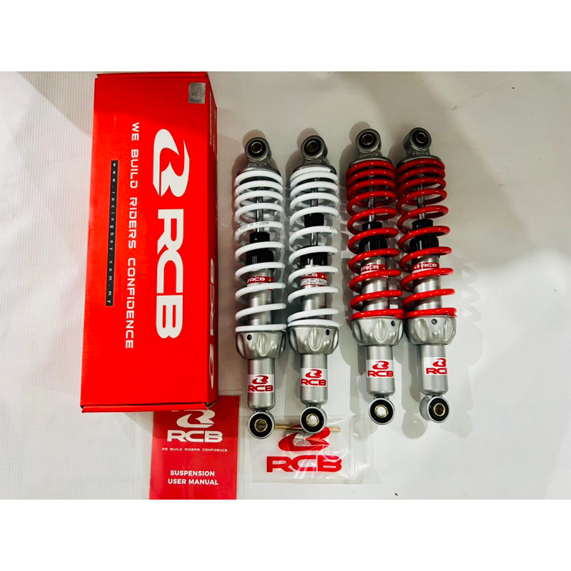 RCB A2 SERIES 335MM SHOCK XRM125/XRM110/WAVE100/110/WAVE125/RAIDERFI115 ...
