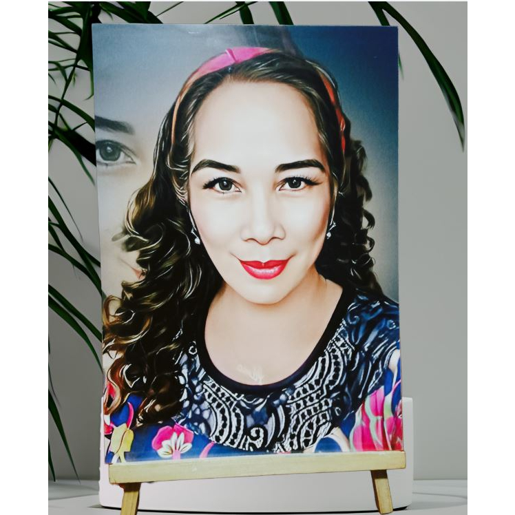 Custom Face Portrait Wall Decor (Big Size Sintra Board) | Shopee ...