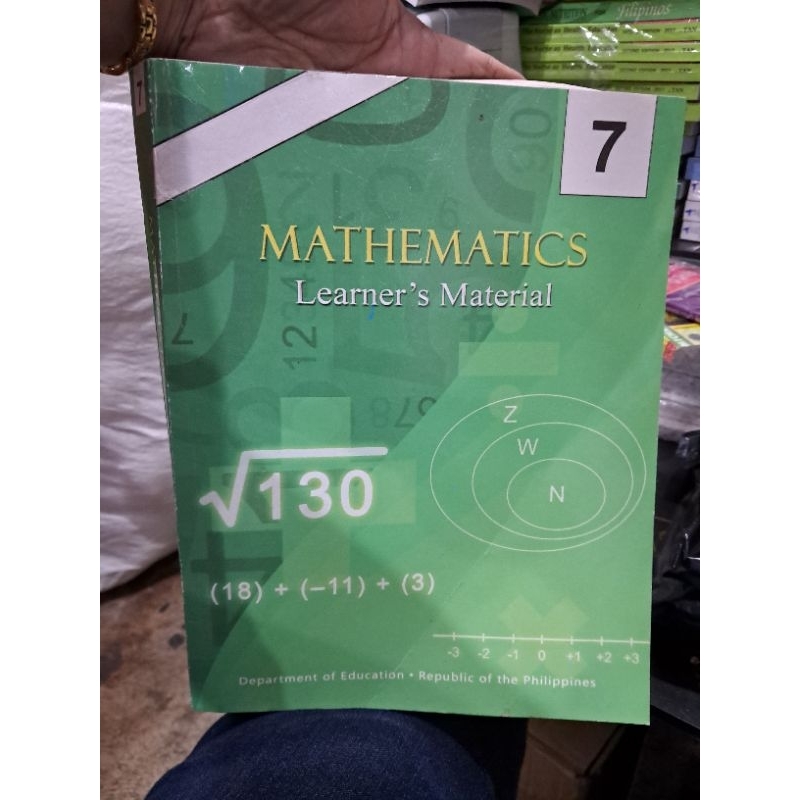Mathematics Learners Materials grade 7 Preloved Math Counts 7 Textbook ...