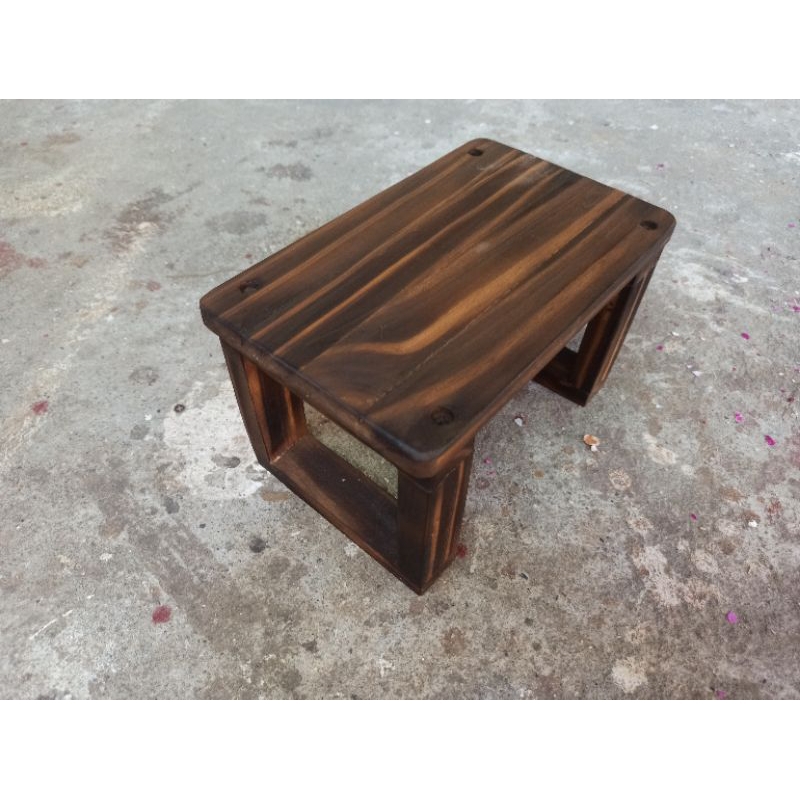 Wooden Bankito Modern Design | Shopee Philippines