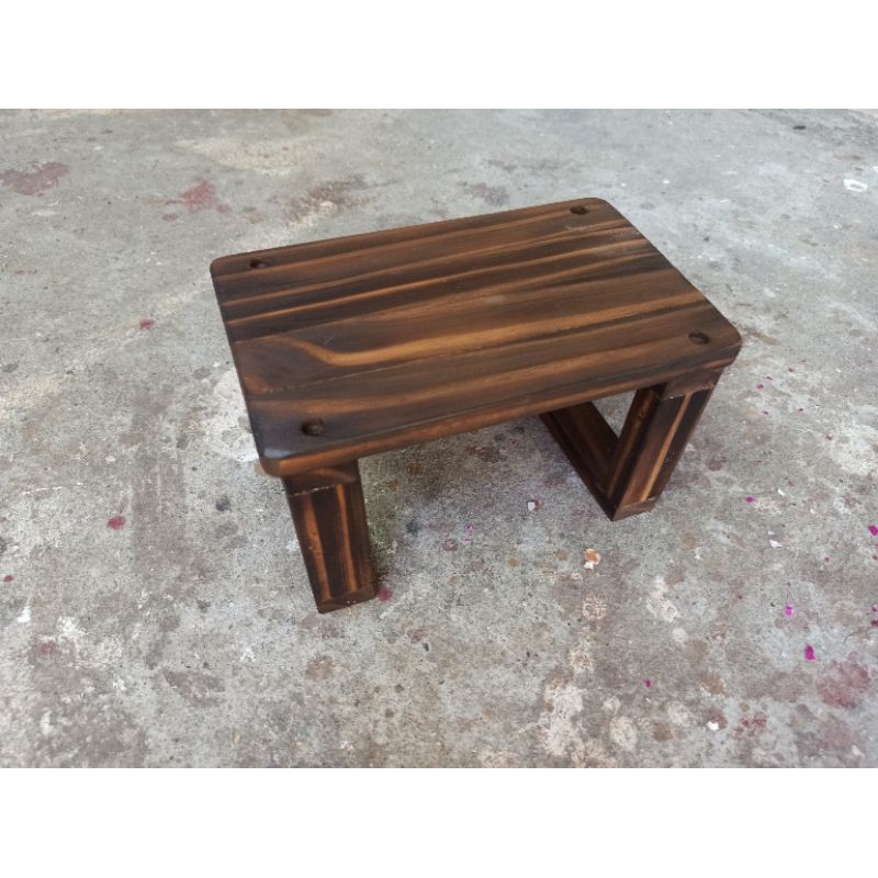 Wooden Bankito Modern Design | Shopee Philippines
