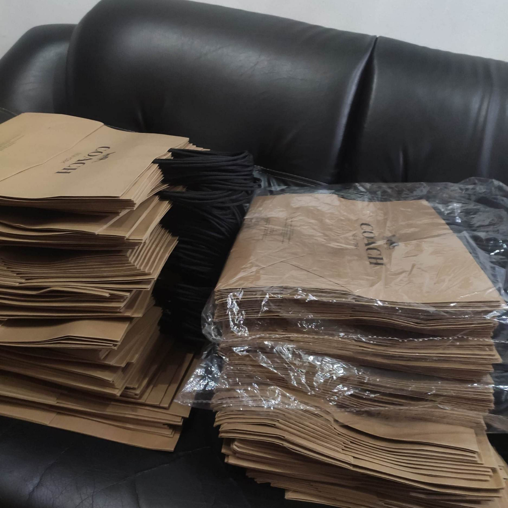 Original Coach Paper Bag, Sold Per Piece Shopee Philippines