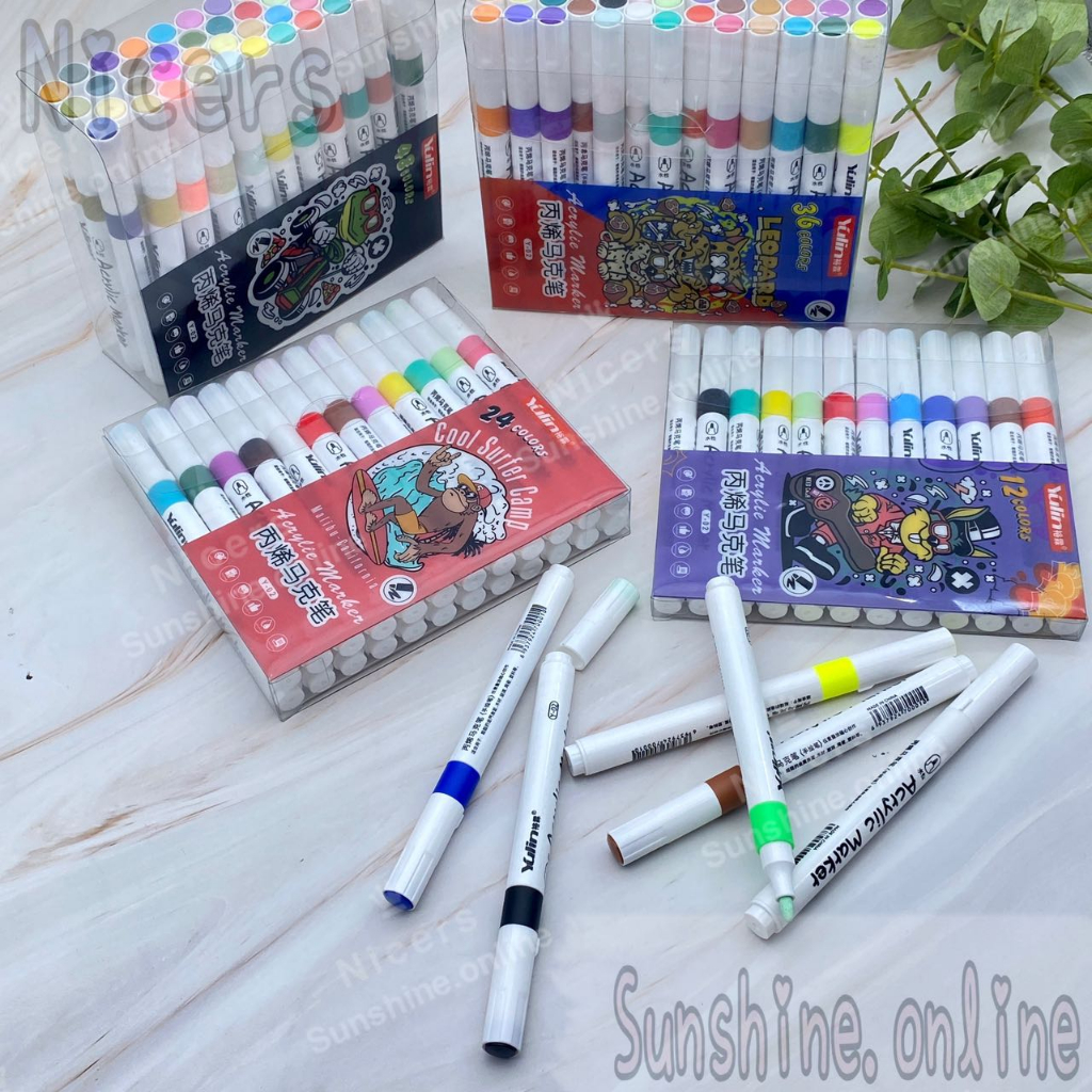 Acrylic Paint Marker pen for Ceramic Rock Glass Porcelain Mug Wood
