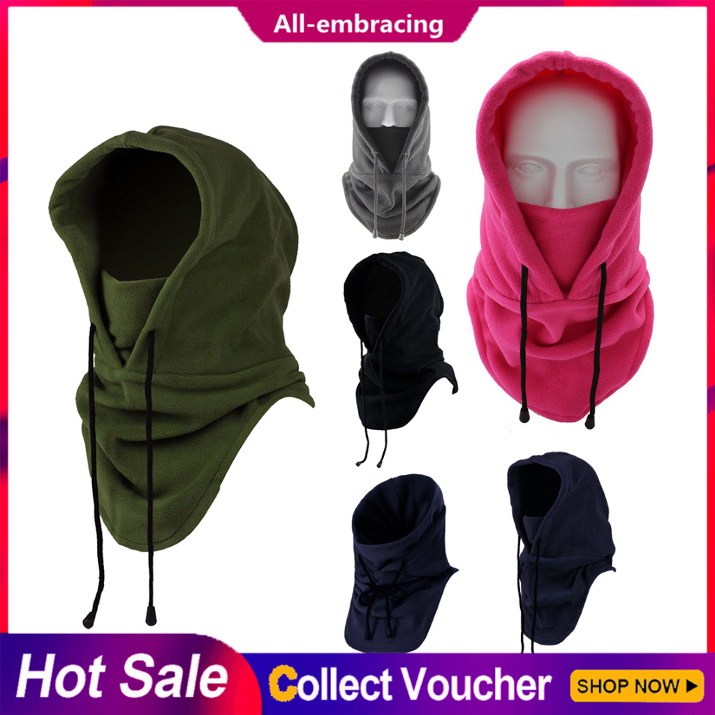 in Thermal Fleece Balaclava Bike Wind Stopper Face Mask Neck Warmer TS  Warm Hat Warm Mask