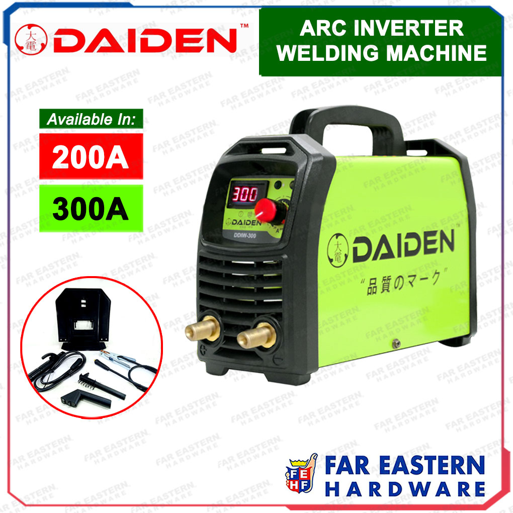 DAIDEN Arc Inverter Welding Machine 200A 300A Shopee Philippines