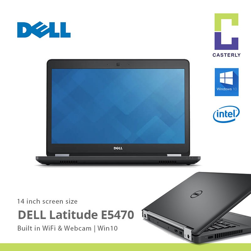 Dell Latitude E5470 Laptop Intel Core i5 6th Gen 8GB RAM 240GB SSD