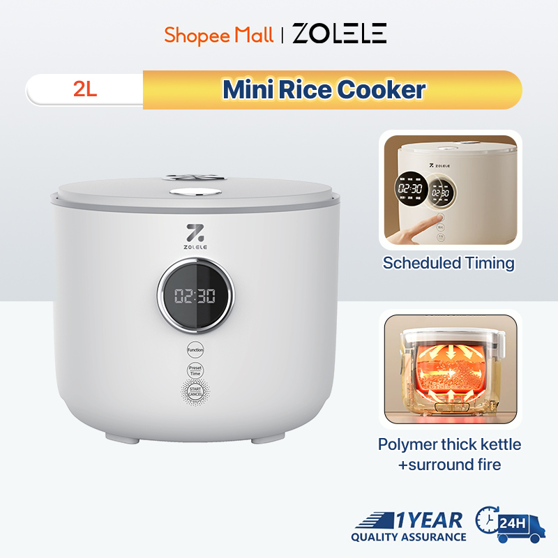 ZOLELE RC201/RC201L 2L Multifunctional Electric Cooker Rice Cooker