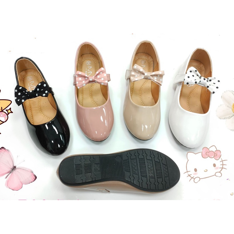 Korean girl's fashion kids dollshoes | Shopee Philippines