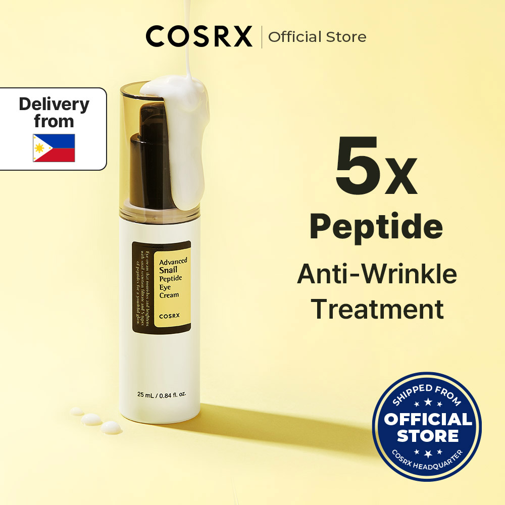 [COSRX OFFICIAL] Advanced Snail Peptide eye cream 25ml, Snail Secretion ...