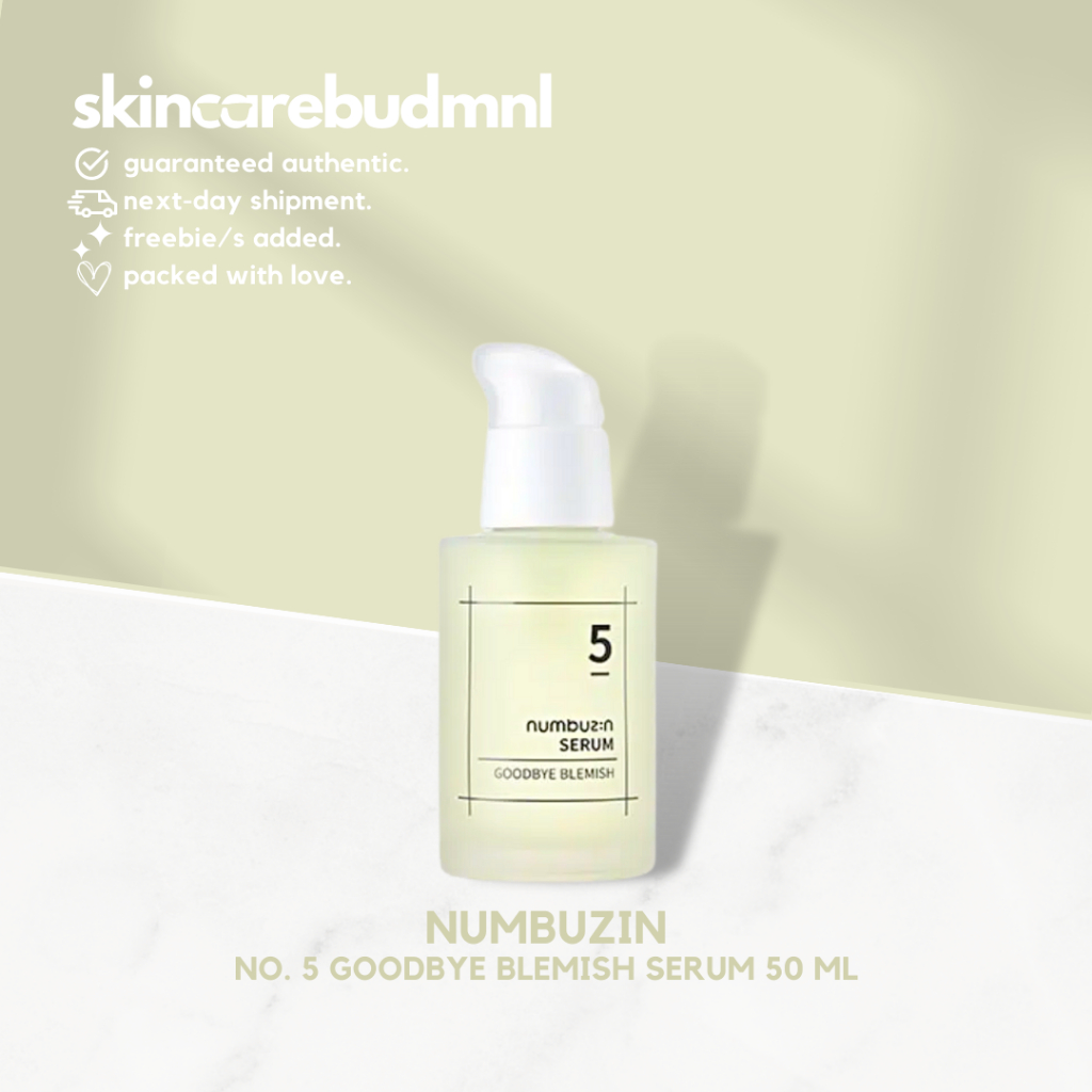 Numbuzin No. 5 Goodbye Blemish Serum 50 ml by skincarebudmnl