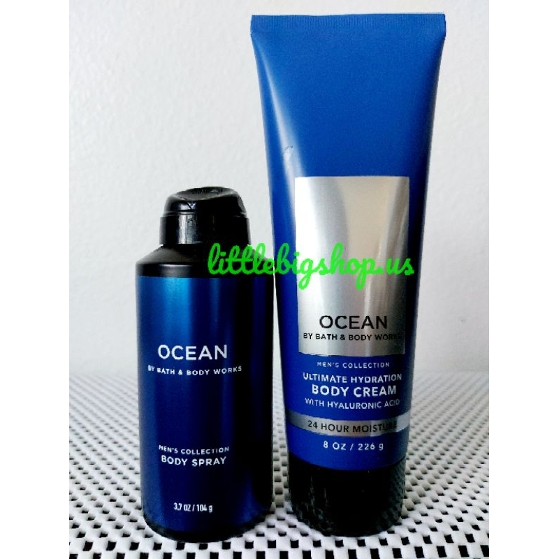 OCEAN Men's Bath & Body Works Body Spray / Lotion (USA) Shopee Philippines