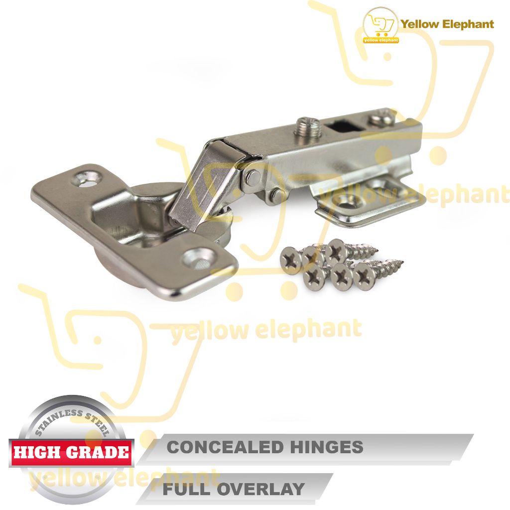 Concealed Hinges Full Overlay / Half Overlay / Inset Shopee Philippines