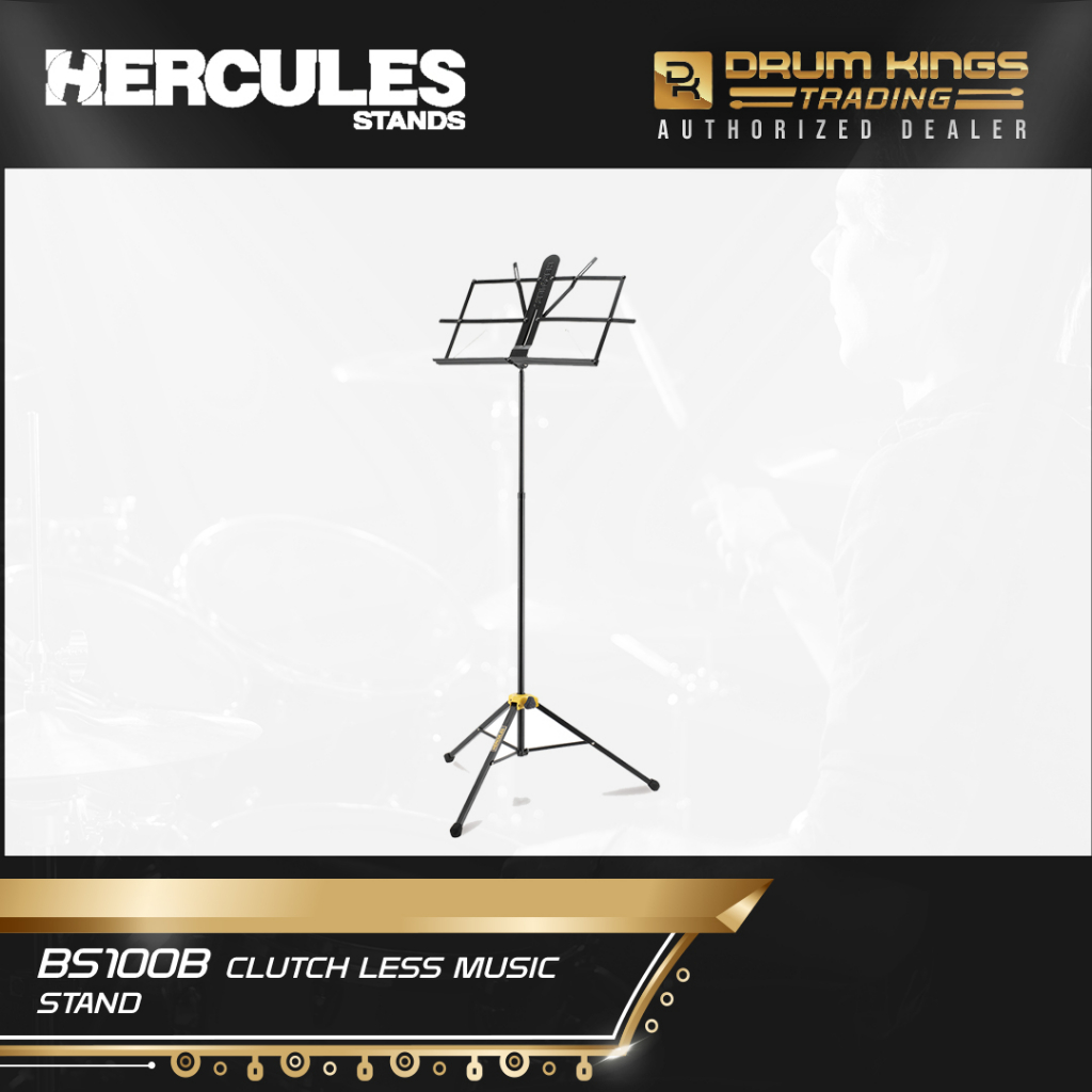Hercules BS100B Clutch Less Music Stand Shopee Philippines
