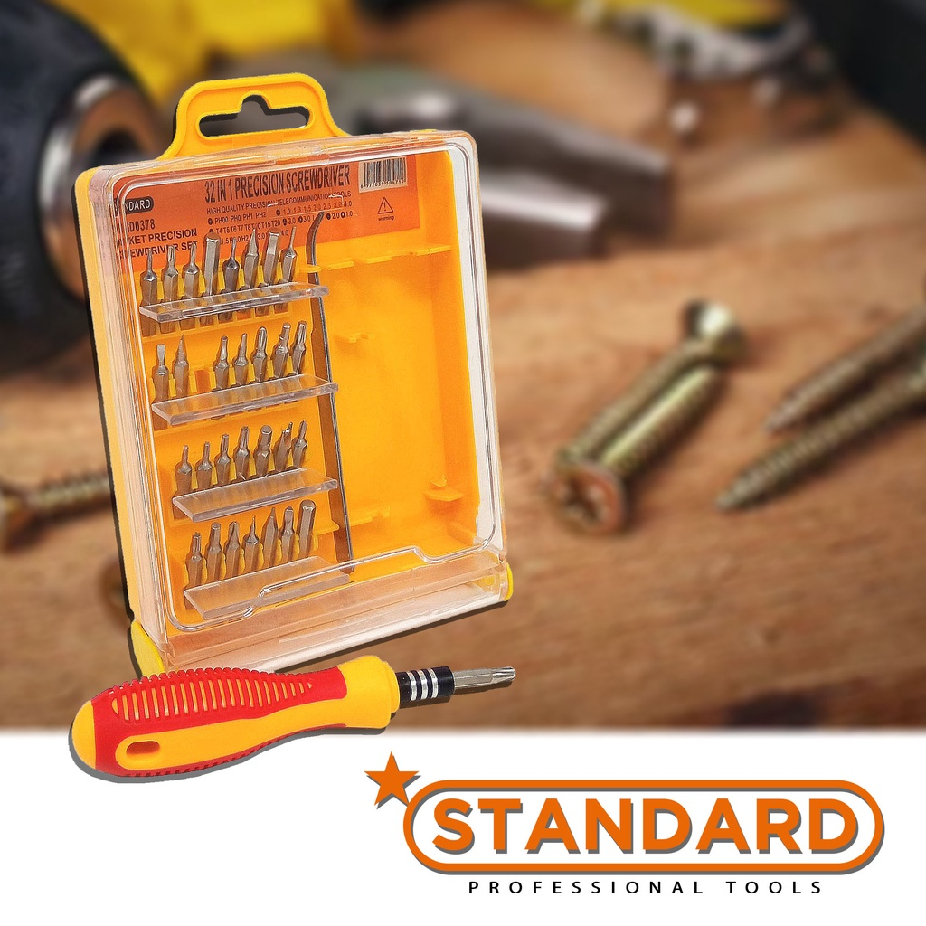 STANDARD Micro PocketPrecision ScrewDriver box hand tools High Quality ...