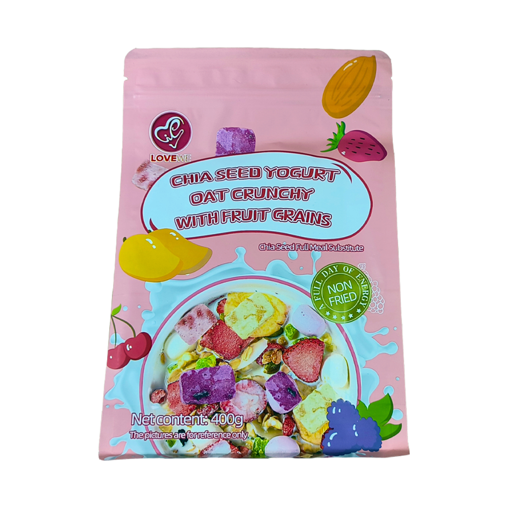 COCO Lovewe Chia Seed Yogurt Crunchy Oat Cereals | Shopee Philippines