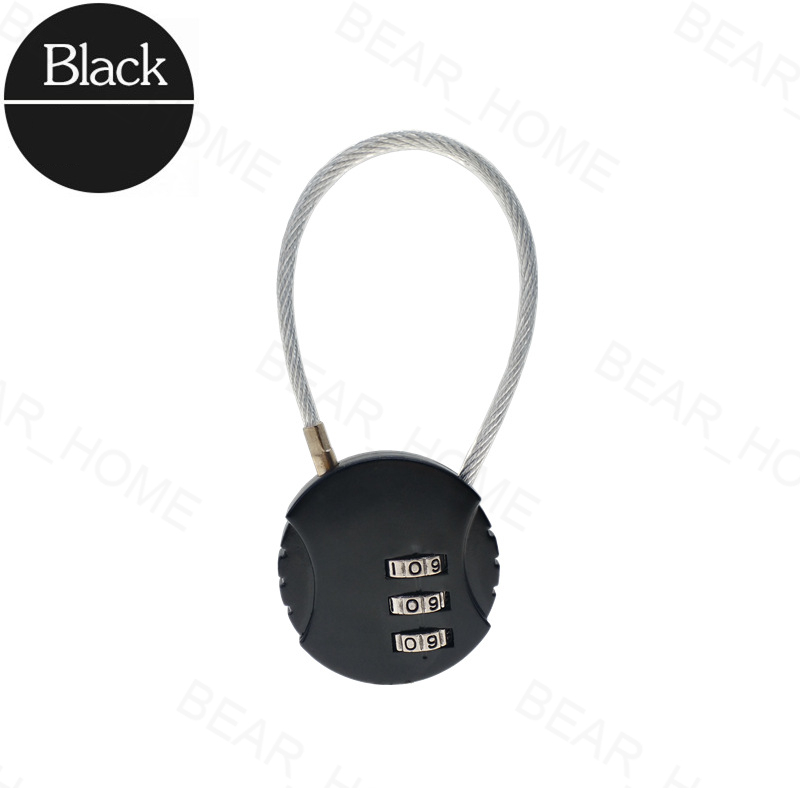 Wire Rope Digit Padlock Travel Smart Combination Lock Suitcase Anti ...