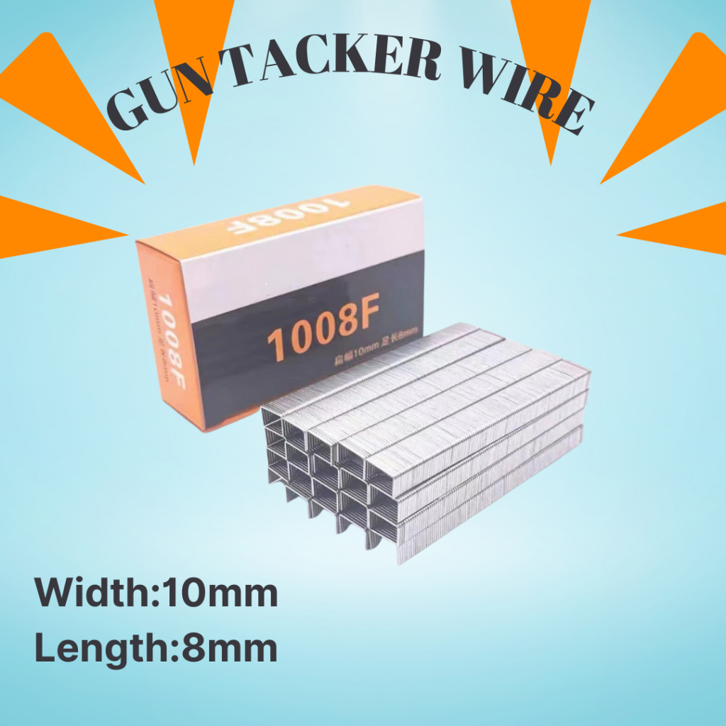 Gun tacker staple wire 10mmx8mm 200g Shopee Philippines