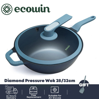 Ecowin's deep frying pan on display!! 