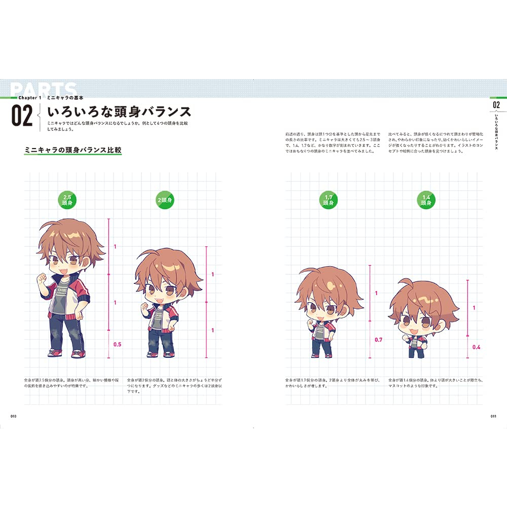 How To Draw Mini Characters Basic And Expression Techniques For Drawing ...