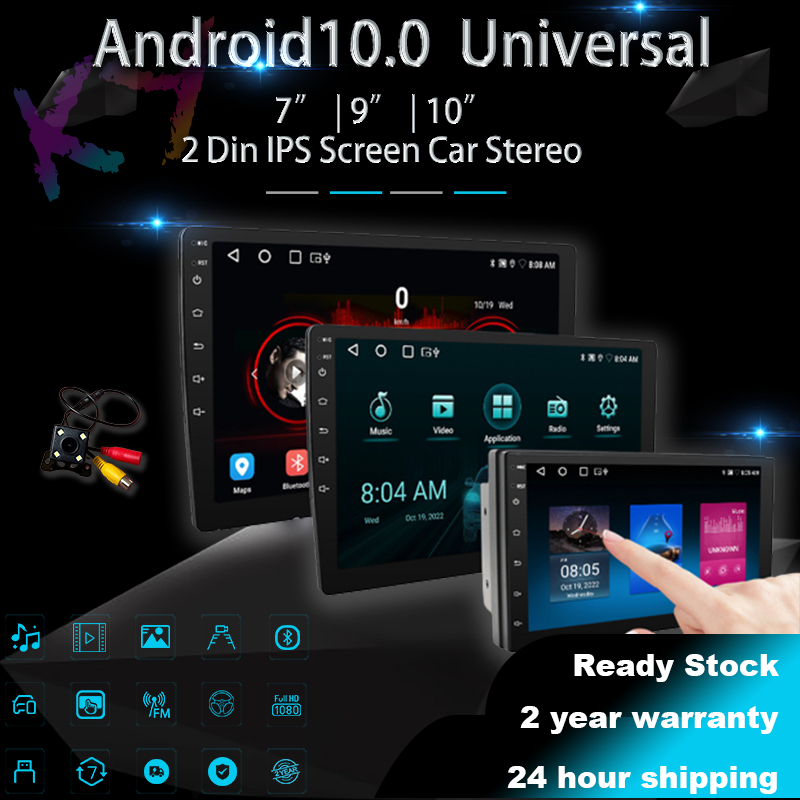 10"/9"/7" Universal Android Car Head Unit With Bluetooth/GPS/FM/Wifi