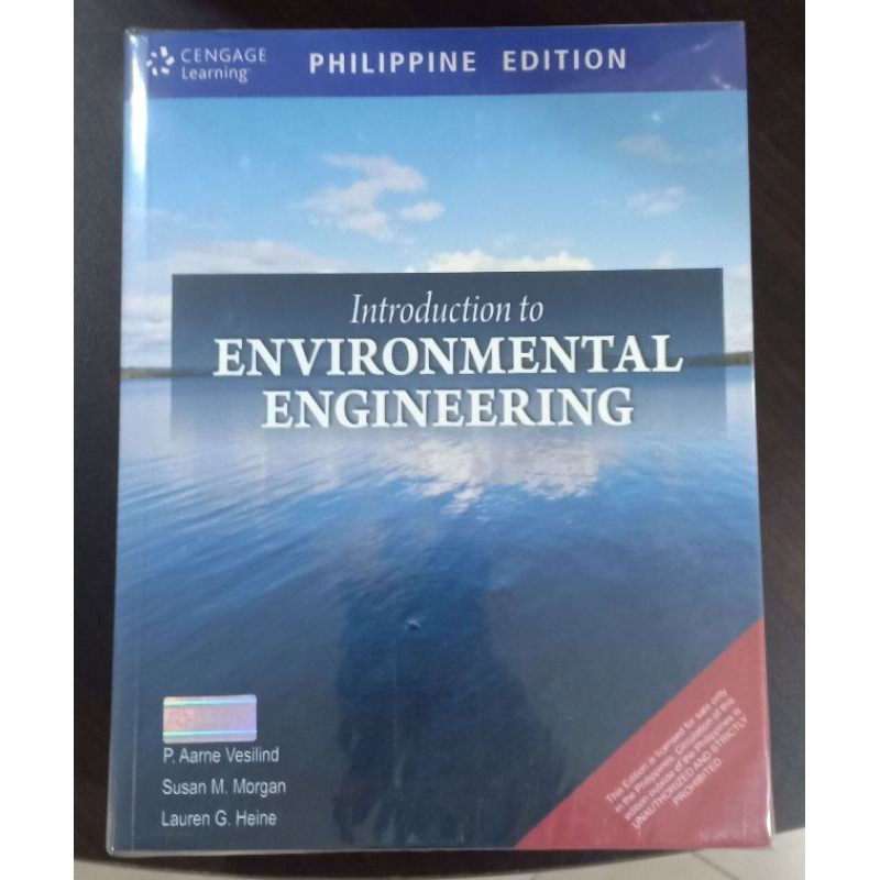 Introduction to Environmental Engineering by Vesilind | Shopee Philippines