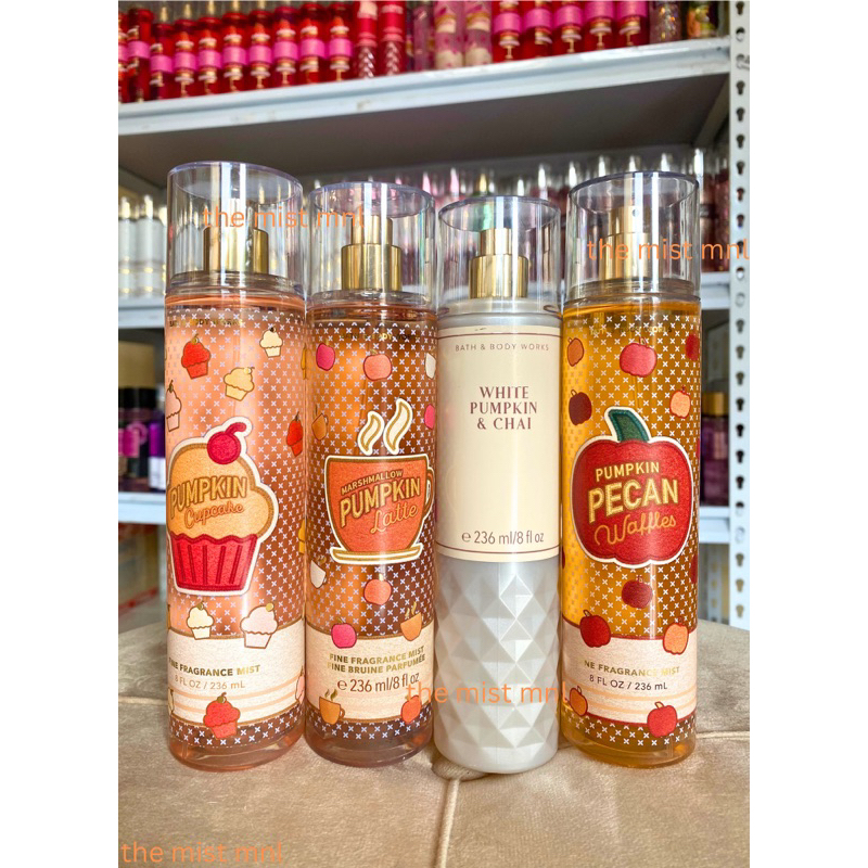 Bath And Body Works Pumpkin Fragrance Mists 236ml Pumpkin Pecan Waffle