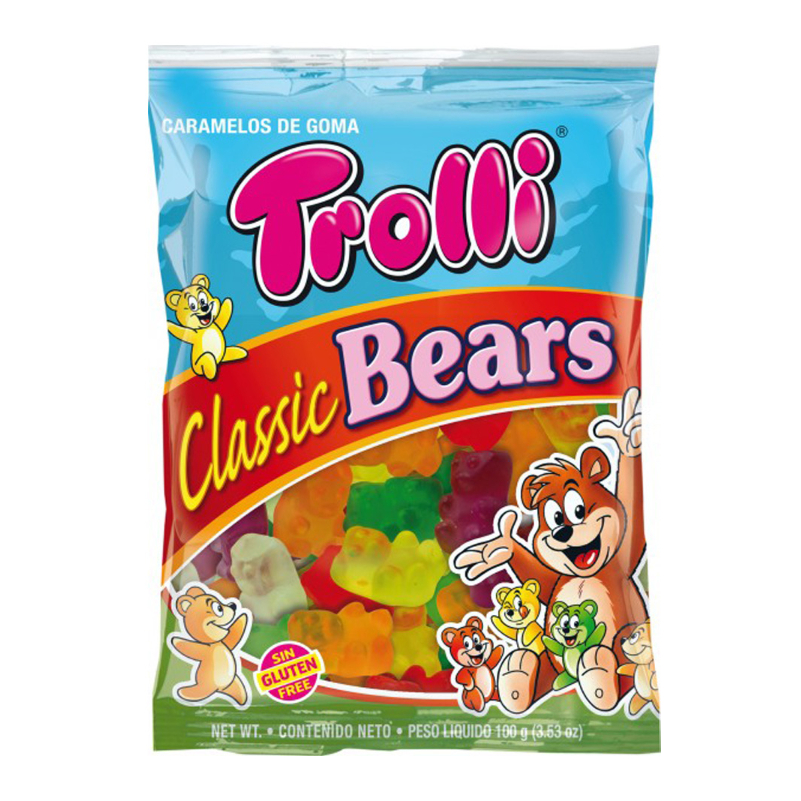 Trolli Gummy Candy Classic Bears 100g Shopee Philippines