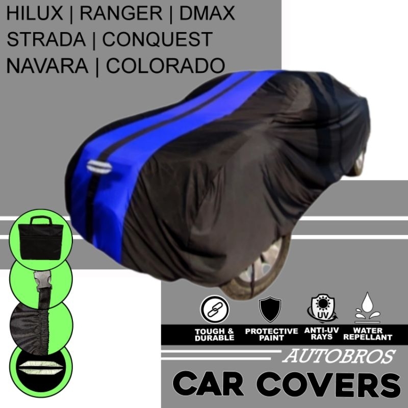 Car Cover for HILUX CONQUEST/RAPTOR/NAVARA/RANGER/DMAX/STRADA/COLORADO ...