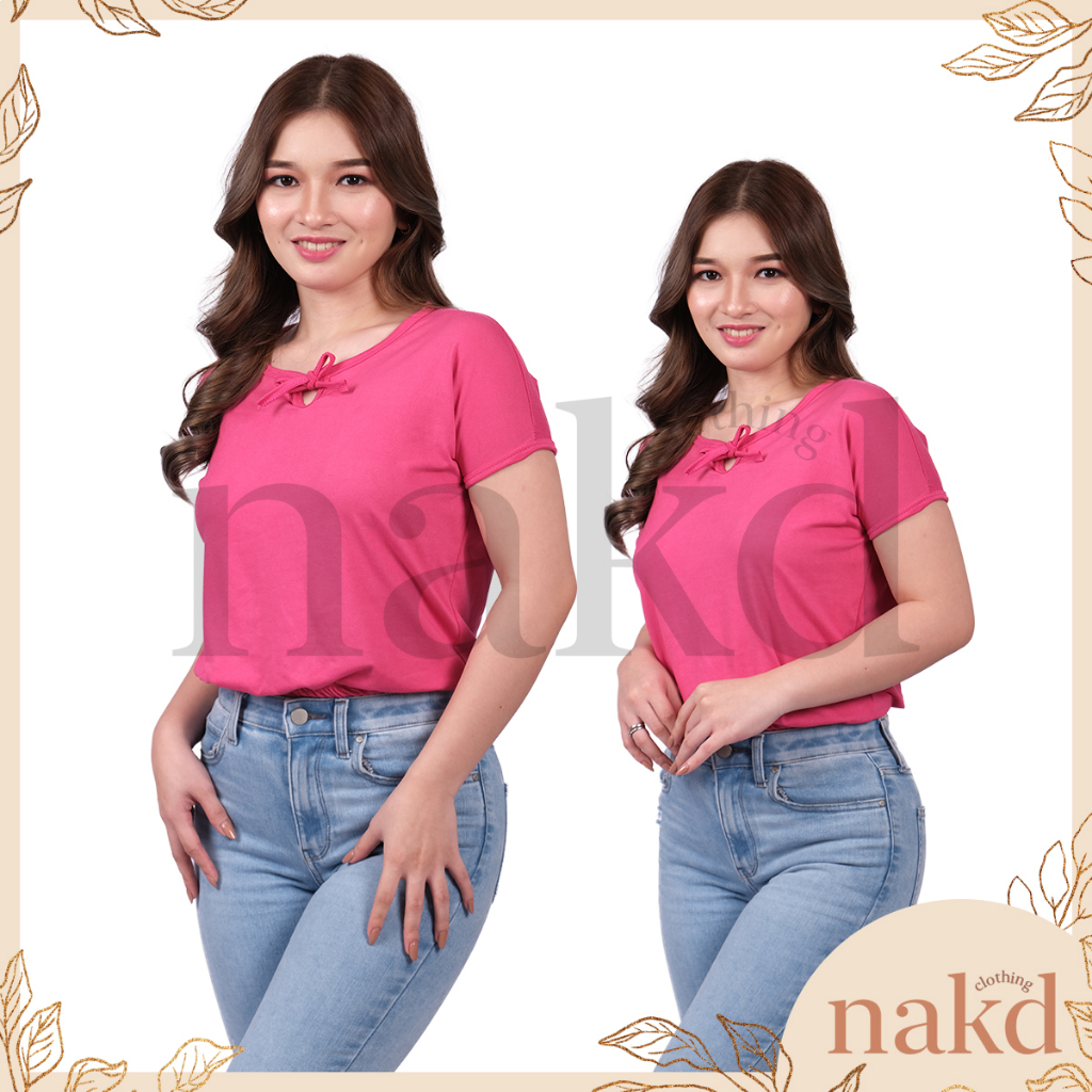 NAKD FASHION KAREN PLAIN FLORAL BASIC DAILY CASUAL BLOUSE TOP FOR WOMEN