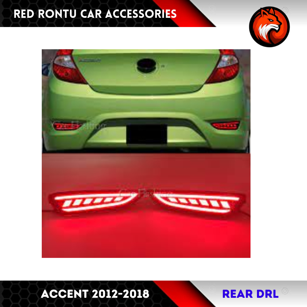20122018 Hyundai Accent Rear Bumper Lights (DRL for Rear Bumper) Shopee Philippines