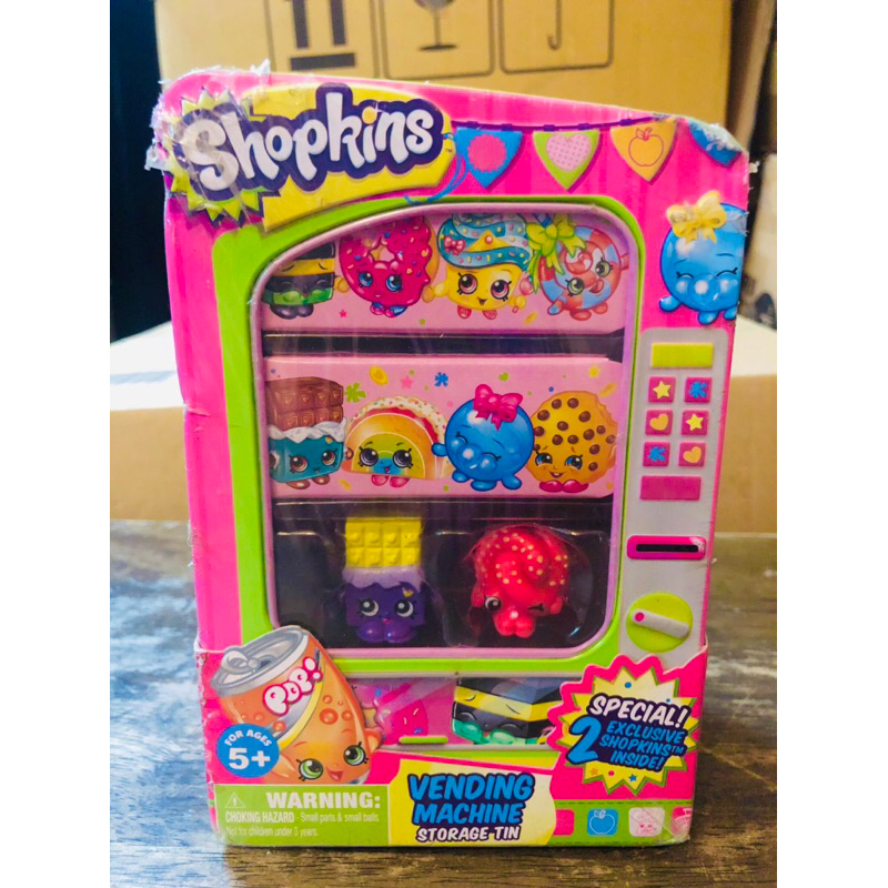 Shopkins Vending Machine Storage Tin | Shopee Philippines