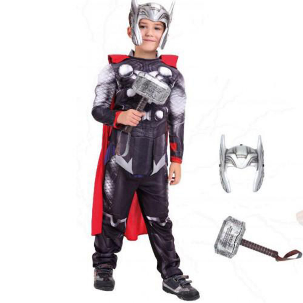 Superhero Padded The God of Thunder Costume (THOR) | Shopee Philippines