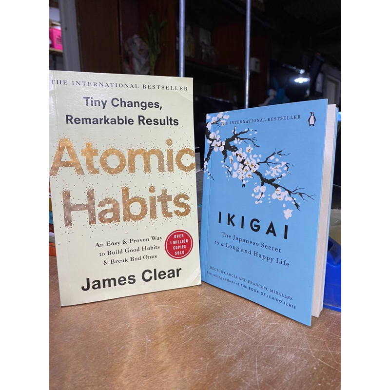 Bundle | Original Ikigai and Atomic Habits with Free Random Bookmark ...