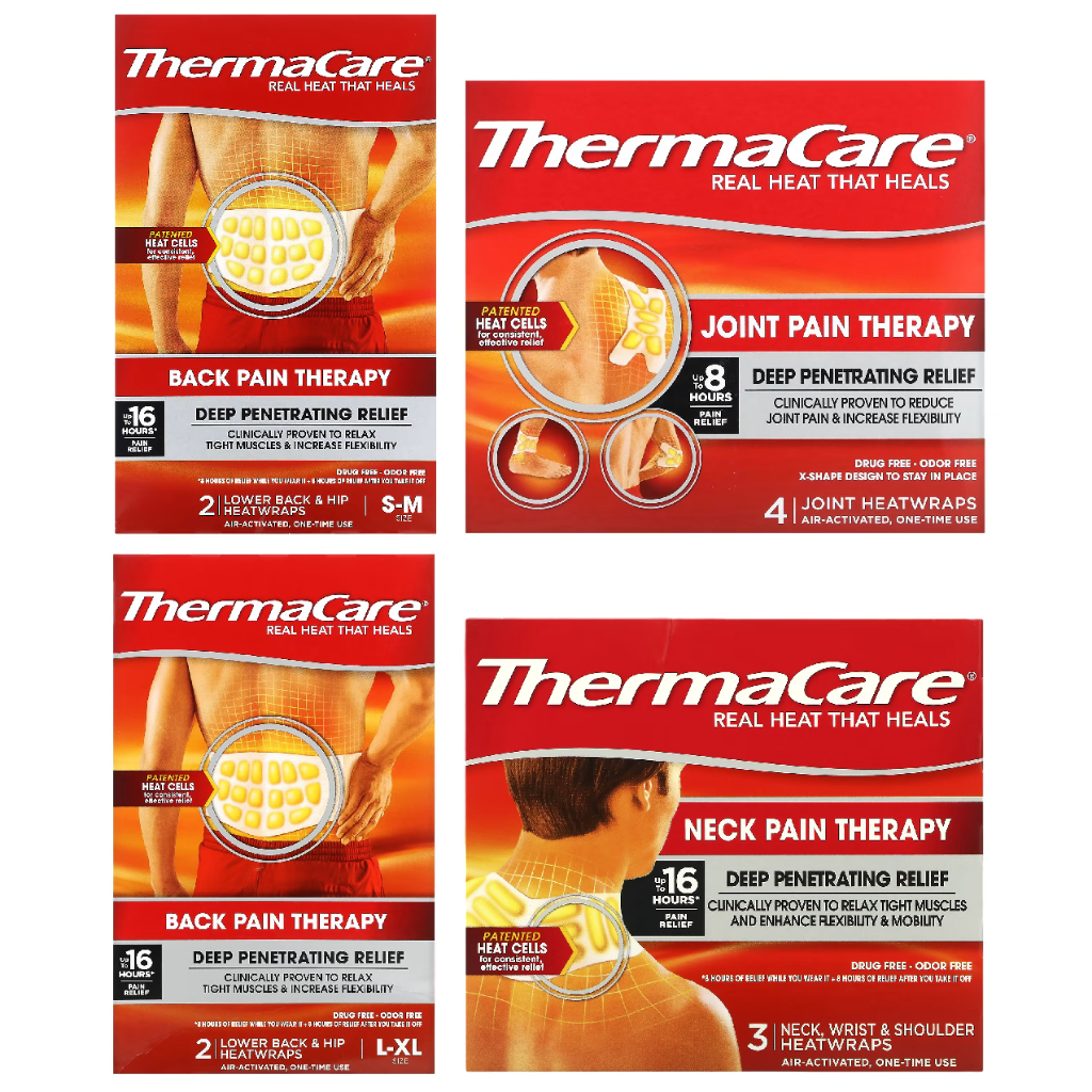 ThermaCare, Back / Pain Joint Therapy / Neck Pain Relief SM or LXL 2