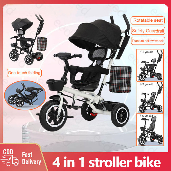 Foldable hotsell stroller bike