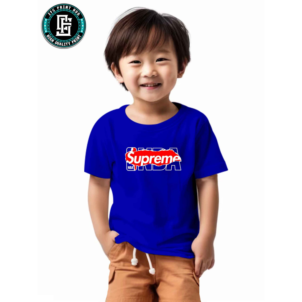 Boys supreme t shirt sale