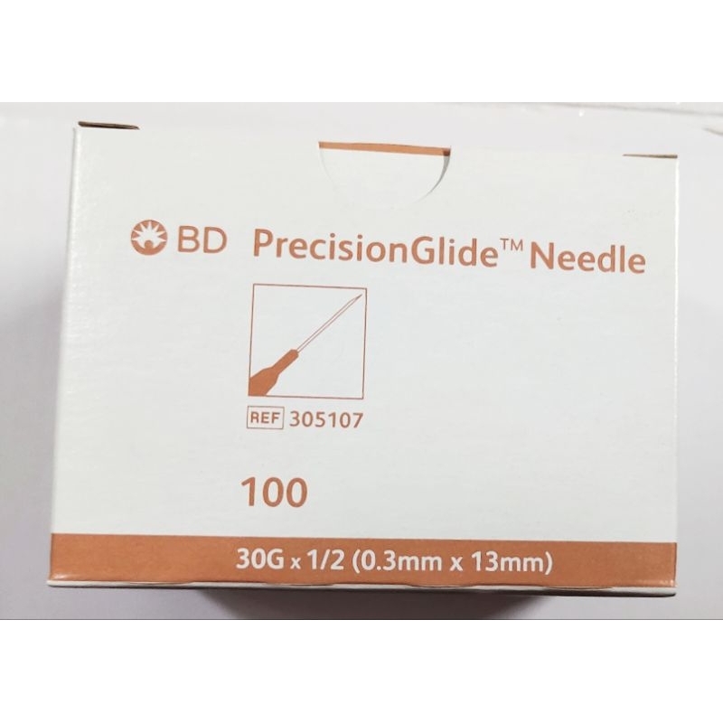 BD Precision Glide™ Needle G.30 sold per Box (100pcs) | Shopee Philippines