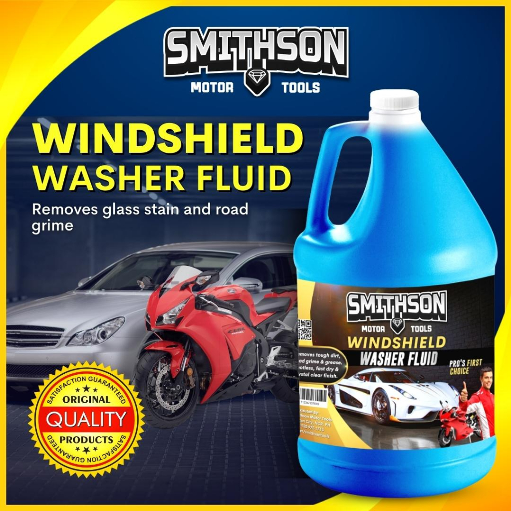 Smithson Windshield Washer Liquid 1 Gallon Car Windshield Washer Fluid