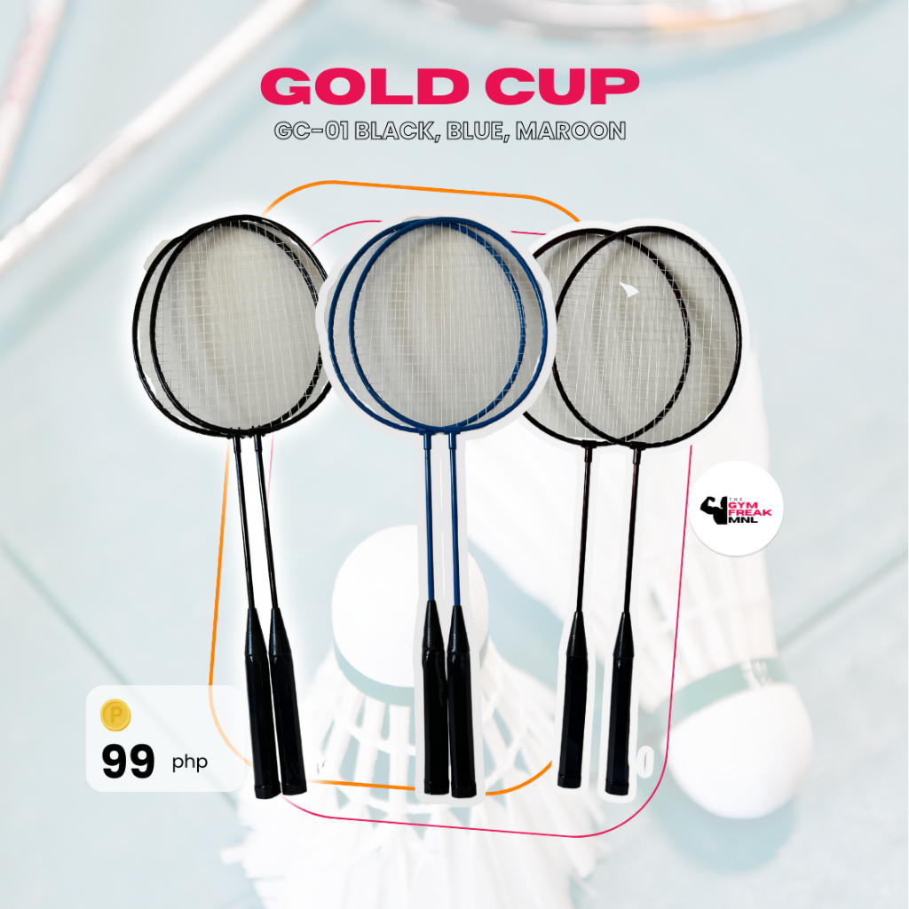 Gold Cup Badminton Racket GC 01 | Shopee Philippines