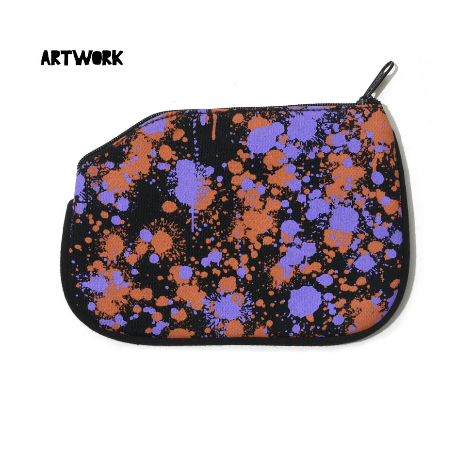 ARTWORK Paint Splatter (Coin Purse) Shopee Philippines