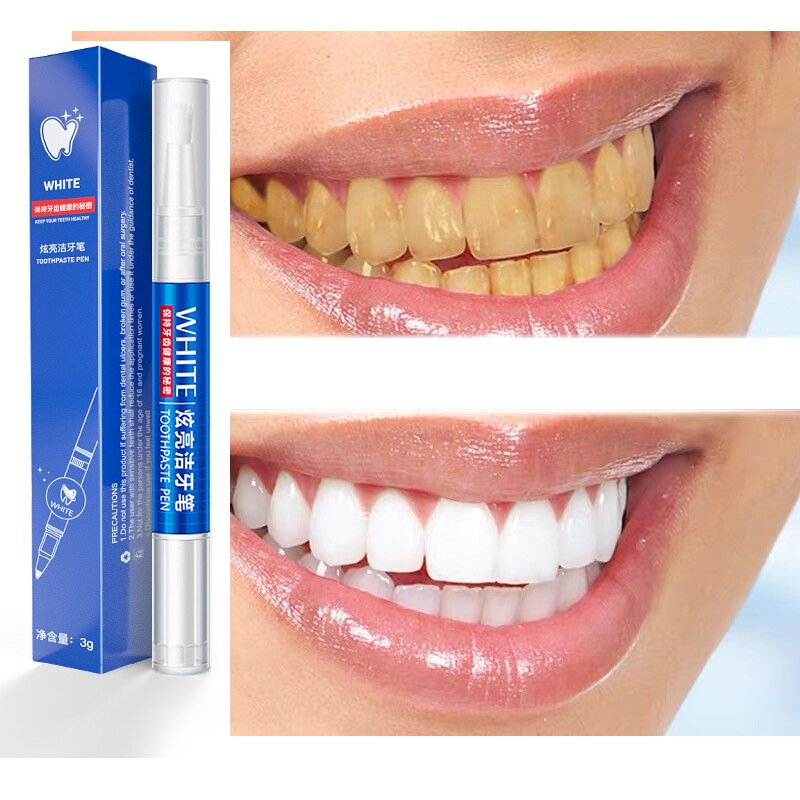 Teeth Whitening Pen Portable Teeth Whitening Gels Plaque Remover Teeth