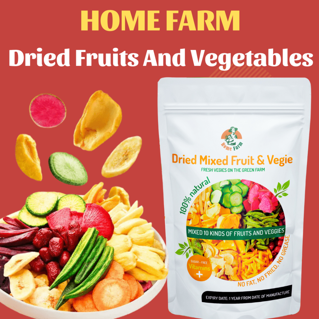 HOMEFARM dried fruits and vegetables mixed 10 types dried fruits