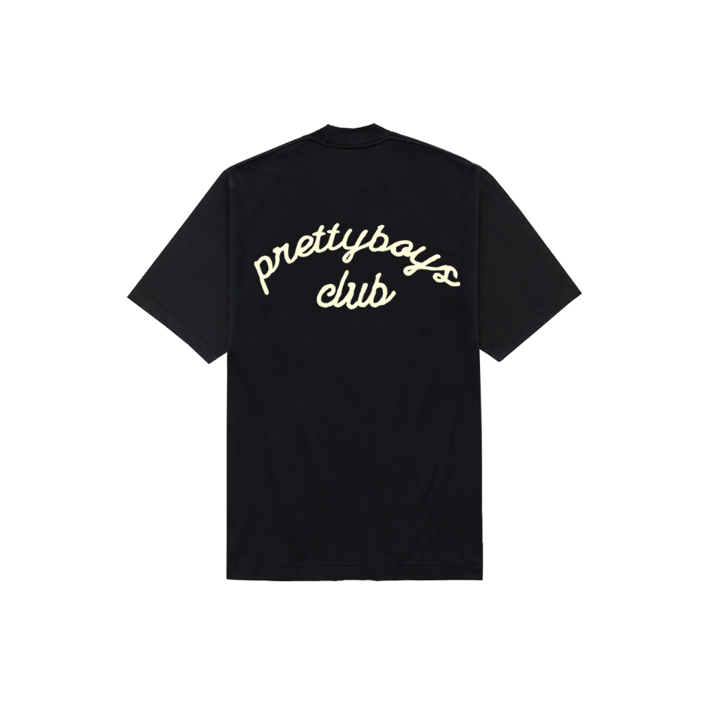 Prettiest® 'PBC' SCRIPT TEE (BLACK) | Shopee Philippines